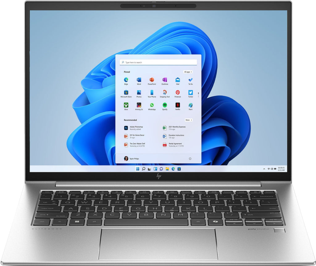HP EliteBook 845 G11 Laptop, 14" FHD+ Touch Display, AMD Ryzen 7 Pro 8840U Upto 5GHz, 32GB RAM, 1TB SSD, Backlit keys, Fingerprint Reader, Windows 11 Pro