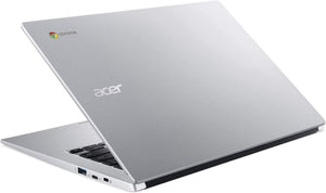 Acer 514 Chromebook, 14" IPS FHD Display, Intel Celeron N3350 Upto 2.4GHz, 4GB RAM, 32GB eMMC, Card Reader, Wi-Fi, Bluetooth, Chrome OS