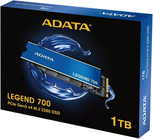 ADATA Legend 700 M.2 Solid State Drive 1TB (PCIe Gen3 x4/NVMe 1.3)