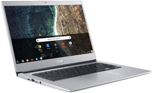 Acer 514 Chromebook, 14" IPS FHD Display, Intel Celeron N3350 Upto 2.4GHz, 4GB RAM, 32GB eMMC, Card Reader, Wi-Fi, Bluetooth, Chrome OS