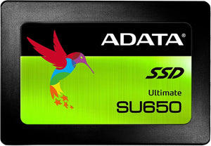 ADATA SU650 120GB 3D-NAND 2.5" SATA III High Speed Read up to 520MB/s Internal Solid State Drive (ASU650SS-120GT-C)