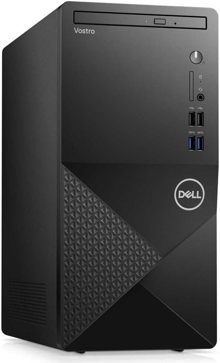 Dell Vostro 3910 Desktop, Intel Core i3-12100 Upto 4.3GHz, 16GB RAM, 512GB NVMe SSD, DVDRW, HDMI, DisplayPort, Wi-Fi, Bluetooth, Windows 11 Pro