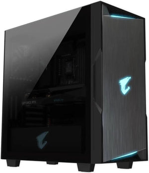 GIGABYTE AORUS Project Stealth Gaming Desktop, Intel Core i9-14900KS, 64GB RAM, 2TB NVMe SSD, NVIDIA P1000, Mini DisplayPort, Wi-Fi, Bluetooth, Windows 11 Pro added