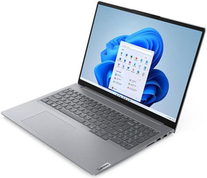 Lenovo ThinkBook 16 G6 Laptop, 16" FHD+ Display, Intel Core i7-1355U Upto 5GHz, 32GB RAM, 1TB SSD, Backlit keys, Fingerprint Reader, Windows 11 Pro