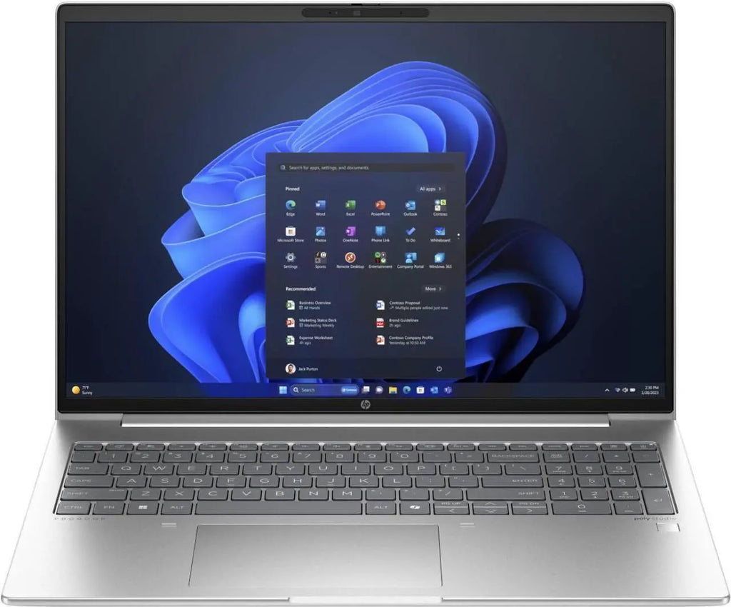 HP 460 G11 Laptop, 16" FHD+ Display, Intel Core Ultra 7 155U Upto 4.8GHz, 16GB RAM, 512GB SSD, Backlit keys, Fingerprint Reader, Windows 11 Pro