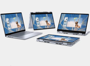 Dell Inspiron 7000 2-in-1 Laptop, 14" FHD+ Touch Display, Intel Core 5 120U Upto 5GHz, 16GB RAM, 512GB SSD, Backlit keys, Fingerprint Reader, Windows 11 Pro Added