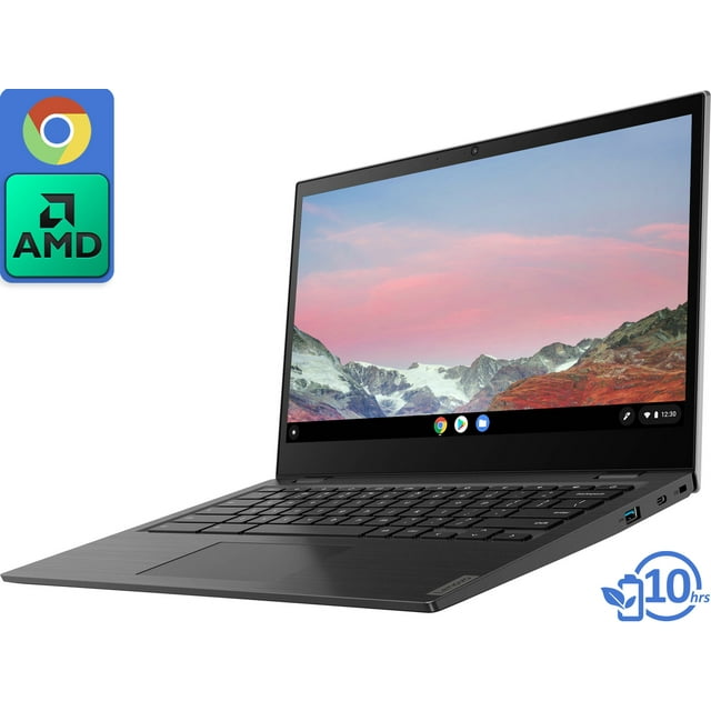 Lenovo 14E 14" FHD Chromebook - AMD Core A4-9120C 1.6GHz - 4GB RAM - 32GB eMMC - Webcam - Chrome OS - Mineral Gray
