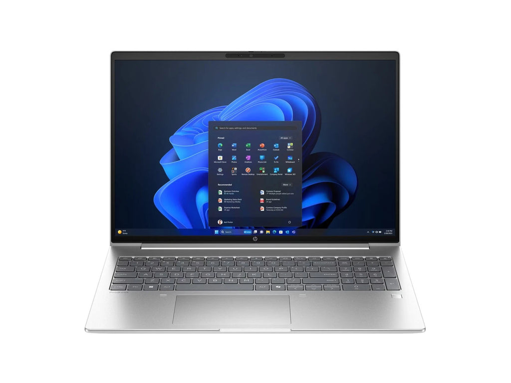 HP ProBook 4 G1i 16" WUXGA IPS Notebook - Intel Core Ultra 5 225U 1.5GHz - 16GB DDR5 RAM - 512GB PCIe SSD - Fingerprint Reader - Backlit Keyboard - Wi-Fi 6E - Windows 11 Pro - Pike Silver
