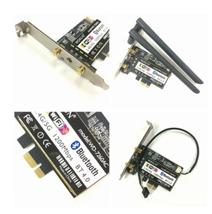 7260AC Desktop Wifi Card, 867 MBPS, BlueTooth 4.0